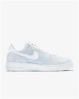 Nike Air Force 1 Flyknit 2.0 in White / Pure Platinum/White Trainers