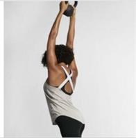 Nike Dri-FIT Elastika Women's Training Tank Top - Cream AT4569 008 Size L - L Regular