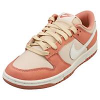 Nike Dunk Low Retro Premium Mens Trainers in Red Stardust
