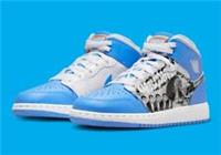 Nike Air Jordan 1 Mid SS (GS) Unisex Kids UK 4 EUR 36.5 (DR6492 100)