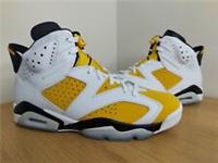 Nike Air Jordan 6 Retro Yellow Ochre Mens Basketball Shoes Trainers UK 9.5