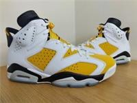 Nike Air Jordan 6 Retro Yellow Ochre Mens Basketball Shoes Trainers UK 8.5