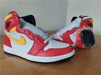Nike Air Jordan 1 Retro Fusion Red Mens Basketball Shoes Trainers DS UK 9