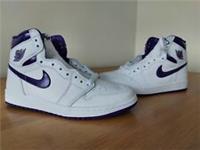 Nike Air Jordan 1 Retro Court Purple Mens Basketball Shoes Trainers Ds UK 7.5
