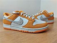 Nike Dunk Low AS Safari Swoosh White Orange Bnib Mens Shoes Trainers UK 8.5