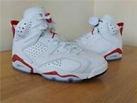 Nike Air Jordan 6 Retro Red Oreo Mens Basketball Shoes Trainers UK 8 DS