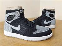 Nike Air Jordan 1 Retro High Flyknit Shadow Mens Basketball Shoes Trainer UK 8.5