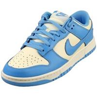 Nike Dunk Low Retro Mens Fashion Trainers in Coconut Milk Blue