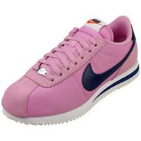 Nike Cortez Womens Fashion Trainers in Pink Navy