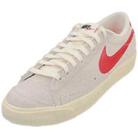 Nike Blazer Low 77 Vintage Womens Fashion Trainers in Summit White