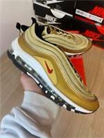 Air Max 97 QS 'Metallic Gold' (GS) (No Lid)