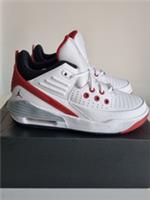 Jordan Max Aura 5 Gs Size 4.5 Uk White RED Basketball Nike Air Jordan