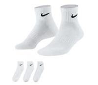 NWT Nike Lightweight White Ankle Socks Everyday Cushion Athletic Men Women S-XL. - S(2-5) Regular