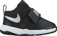 Nike Kids Team Hustle D 8 (TD) Toddler Basketball Boot/Shoe - Black/Silver/White