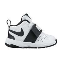 Nike Kids Team Hustle D 8 (TD) Toddler Basketball Boot/Shoe - White/Black