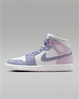 Jordan Air 1 Mid Women's Shoes in Indigo Haze/White/Doll