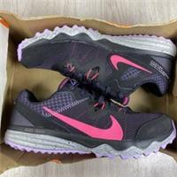 Nike Juniper Trail Trainers Size UK3.5 EU36.5 Black Hyper Pink Lilac CW3809-014