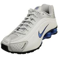 Nike Mens SHOX R4 White Silver Trainers