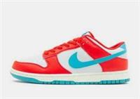 Nike Dunk Low Men's Shoes in Picante Red, Dusty Cactus and Photon Dust