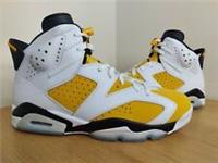 Nike Air Jordan 6 Retro Yellow Ochre Mens Basketball Shoes Trainers UK 9.5
