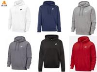Nike Men's Club Fleece Hoodie Pullover Warm Sportswear Sweatshirt BV2654 - M Regular