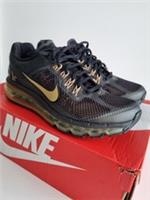 Nike Air Max 2013 Black Gold UK 6.5 Trainers Rrp £175
