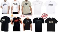 Nike Air Men Summer T-Shirts Sportswear Tee Casual Cotton Logo Gym Shirts - M Regular