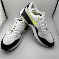 Nike Air Max Systm GS DQ0284-100 Kids TRAINERS WHITE/BLACK-VOLT/PLATINUM Uk 5