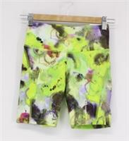 NIKE AIR DRI-FIT FAST SHORTS WOMENS MID RISE TIGHT FIT 7" ATOMIC GREEN RRP £40 A - XS Regular