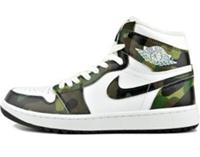 Nike Air Jordan 1 High Golf Camo Shoe DQ0660 300 UK10/ EUR45