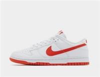 Nike Dunk Low Retro in White and Red UK 9.5
