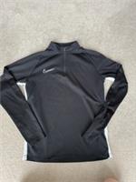 Nike Black Sports Sweat Top Boys Large