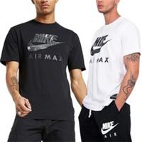 Nike Air Max T Shirt Mens Short Sleeved T Shirts Crew Neck Summer Printed Tee - S Regular