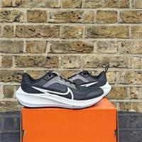 Nike Air Zoom Pegasus 40 Running Trainers Black White - Size UK 4 New DX2498-001