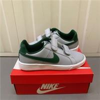 Nike Court Royale Boys Trainers Grey Green - Size UK 1 - 833536-003 - RRP £59.95