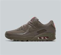 Nike Air Max 90 Men's Shoes in Cave Stone and Orange
