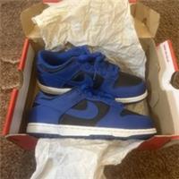 Nike Dunk Low Hyper Cobalt (PS) UK - 2.5 Box Silently Damaged
