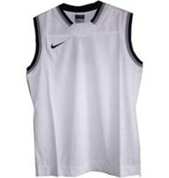 Nike Kids Basketball Team Jersey Dri-Fit Micromesh - White/Black