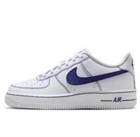 NIKE AIR FORCE 1 LV8 4 (GS) White/Deep Royal Blue Size UK 5.5 New In Half Box