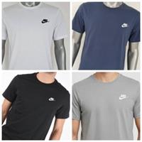 NIKE MEN'S EMBROIDERED CREW NECK SHORT SLEEVE T-SHIRT AUTUMN SALE - XL Regular