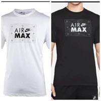 NIKE AIRMAX BOX SHORT SLEEVE CREW NECK T-SHIRT SALE - XL Regular