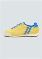 Patrick Dijon Mens Trainers Casual Shoes Yellow Royal Blue - 39/6 Regular