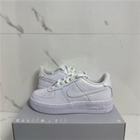 Nike Air Force 1 White Leather Shoes Trainers UK 1 FV5951 111