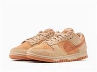 W NIKE DUNK LOW Shimmer/Burnt Sunrise 'Wild Suede' Size UK 8.5 New In Half Box