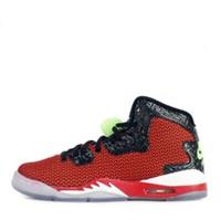 Nike Air Jordan Spike Forty Junior Trainers Shoes Sneakers Lace Up- Red