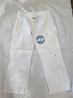 Nike Fit Dry 2006 Women's White Cargo Baggy Trousers UK10 Brand New - 10 Regular