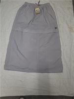 Nike Womens Loose Fit Mid Rise Full Length Skirt Grey Size S Brand New - S Regular