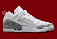 Nike Men's Jordan Spizike Low White Cement Trainers Shoes UK 8.5