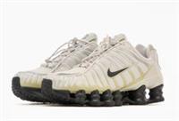 WMNS NIKE SHOX TL Lt Bone/Off Noir-Olive Aura UK 7/EUR 41 New In Full Box
