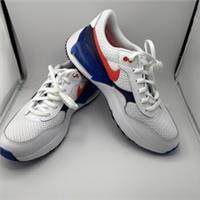 Nike Air Max Systm GS DQ0284-101 Kids TRAINERS WHITE/BRIGHT CRIMSON Uk 5.5